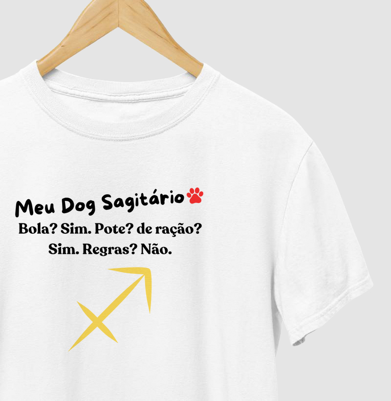 Camiseta Dog Sagitário