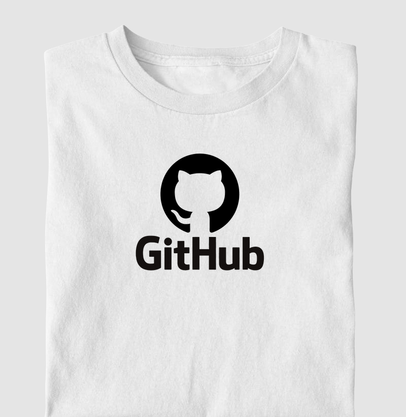 Camiseta Cropped GitHub Icon I