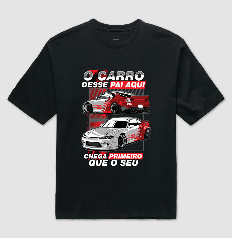 O carro desse pai aqui, chega primeiro que o seu!