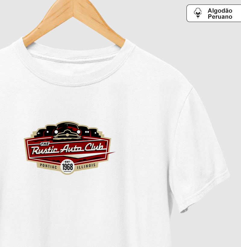 Placa Rústica Auto Club