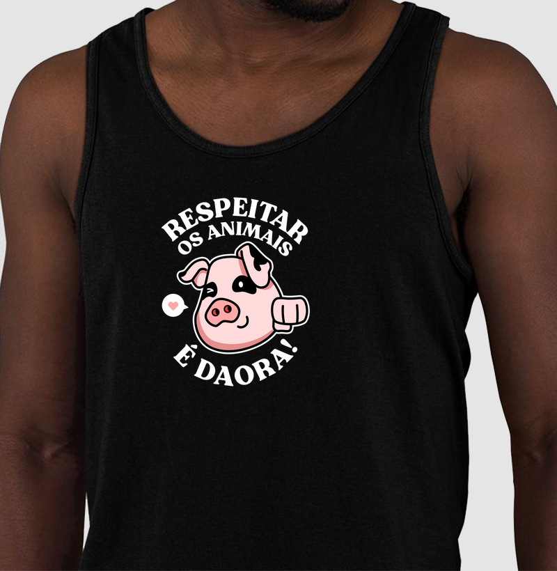 Respeitar os animais - Porco