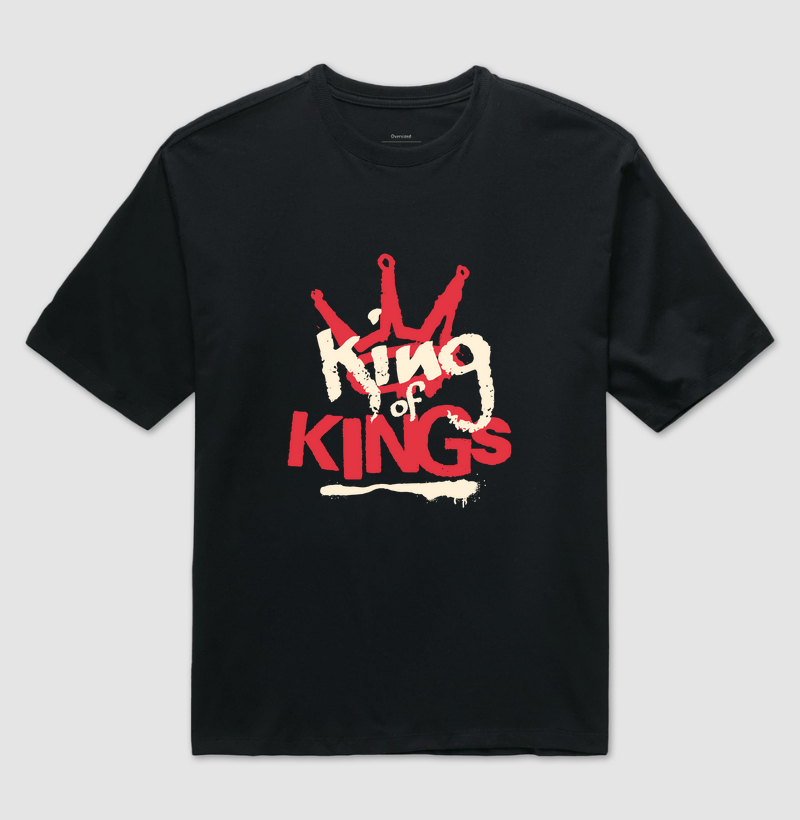 CAMISETA OVERSIZED KING OF KINGS