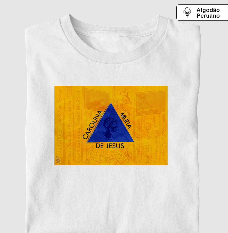 Algodão Peruano - Bandeira Carolina de Jesus (por Orádia Porciúncula)