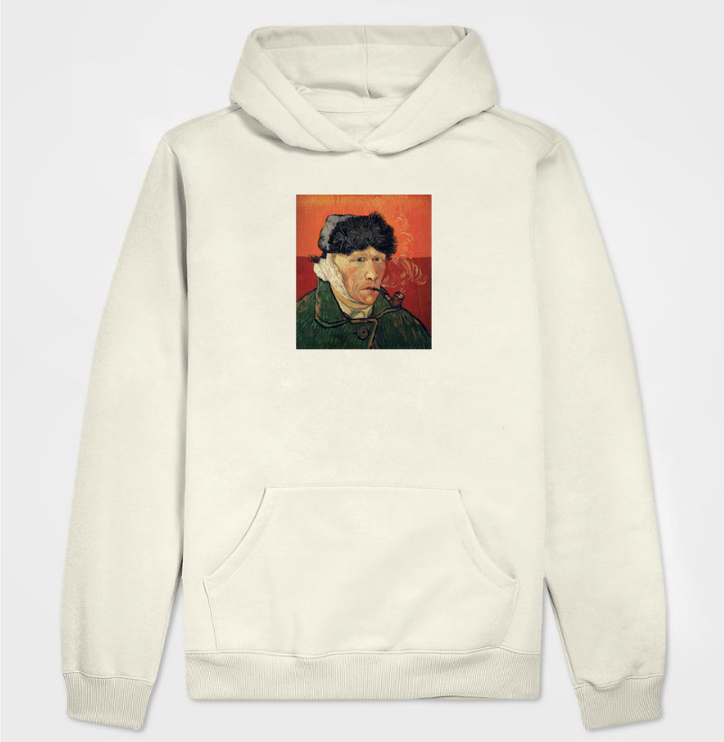Vincent van Gogh with Bandaged Ear and Pipe