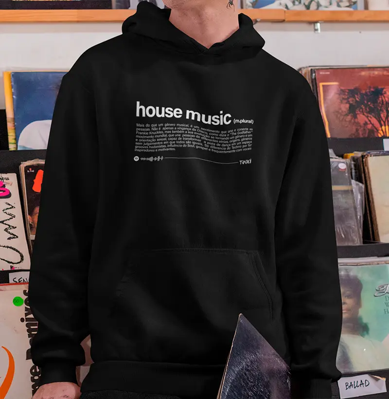 Moletom House Music Lovers