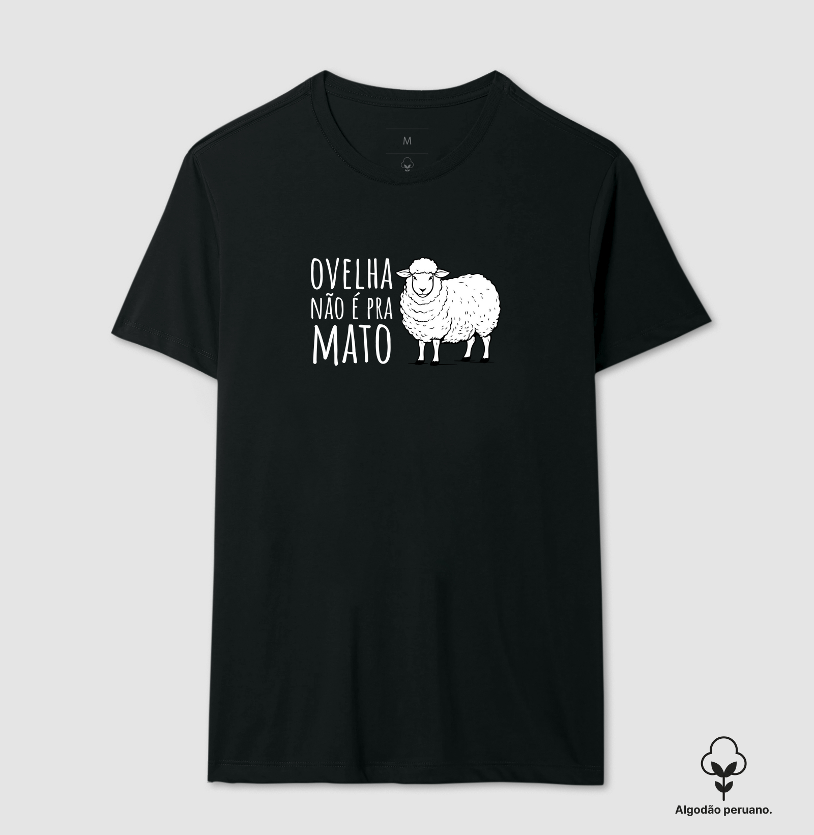 Camiseta Ovelha não é pra mato (premium)