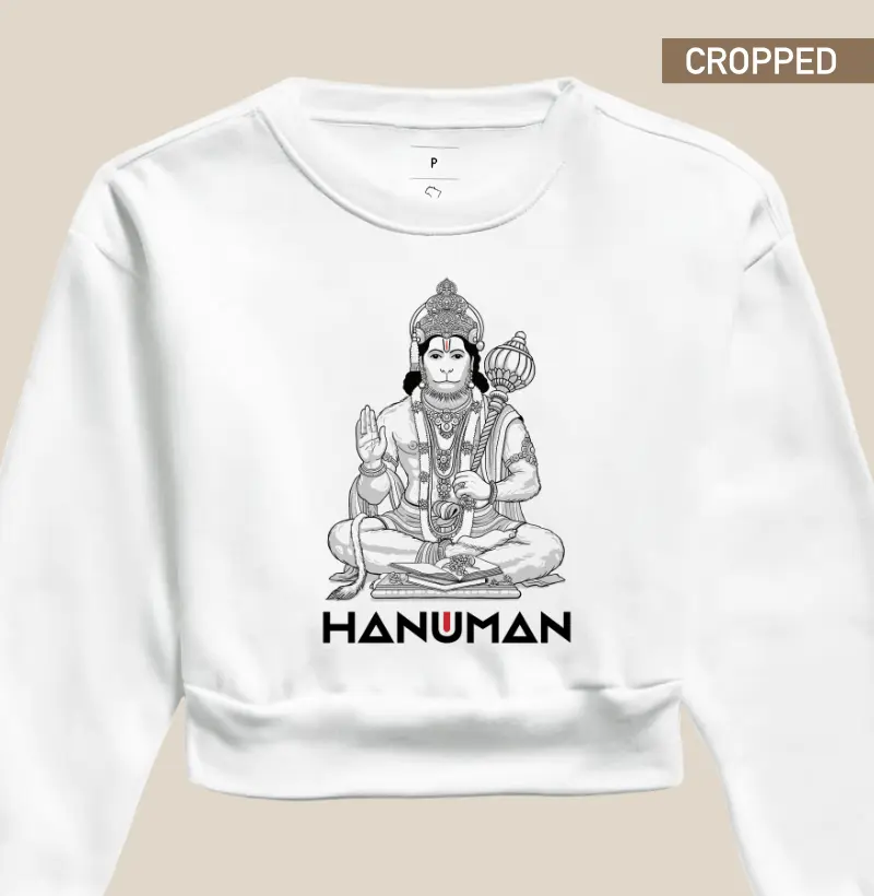Hanuman Jayanti (moletom cropped)