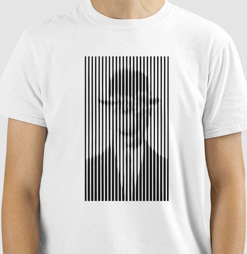 Son of Man Optical Art