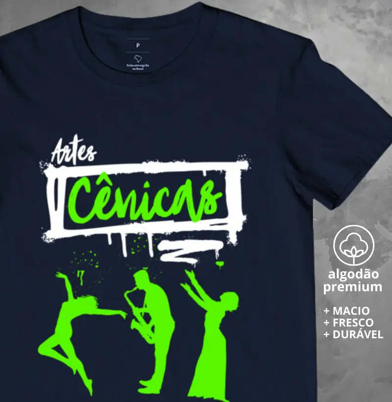 Camiseta Artes Cênicas