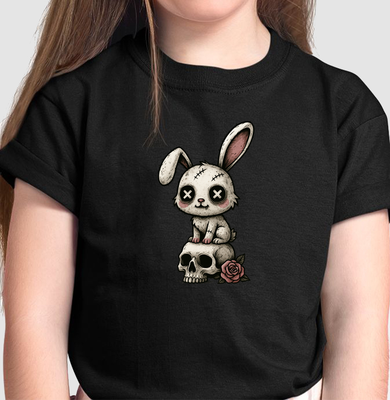Rabbit and skull