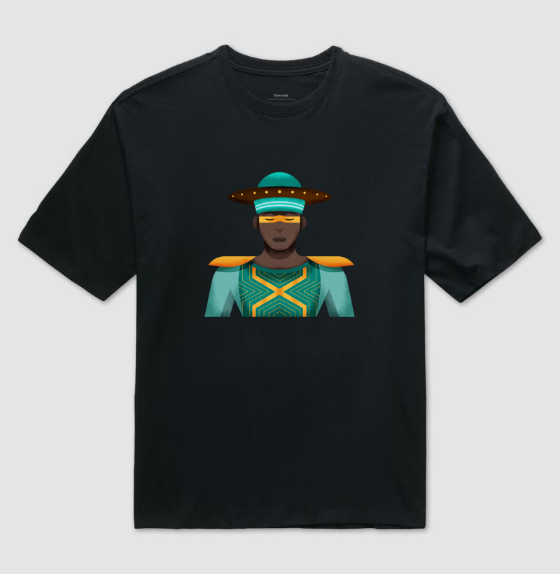 Camiseta Original Afrofuturista Circo Voador