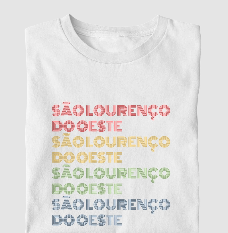 São Lourenço do Oeste Letreiro Retrô