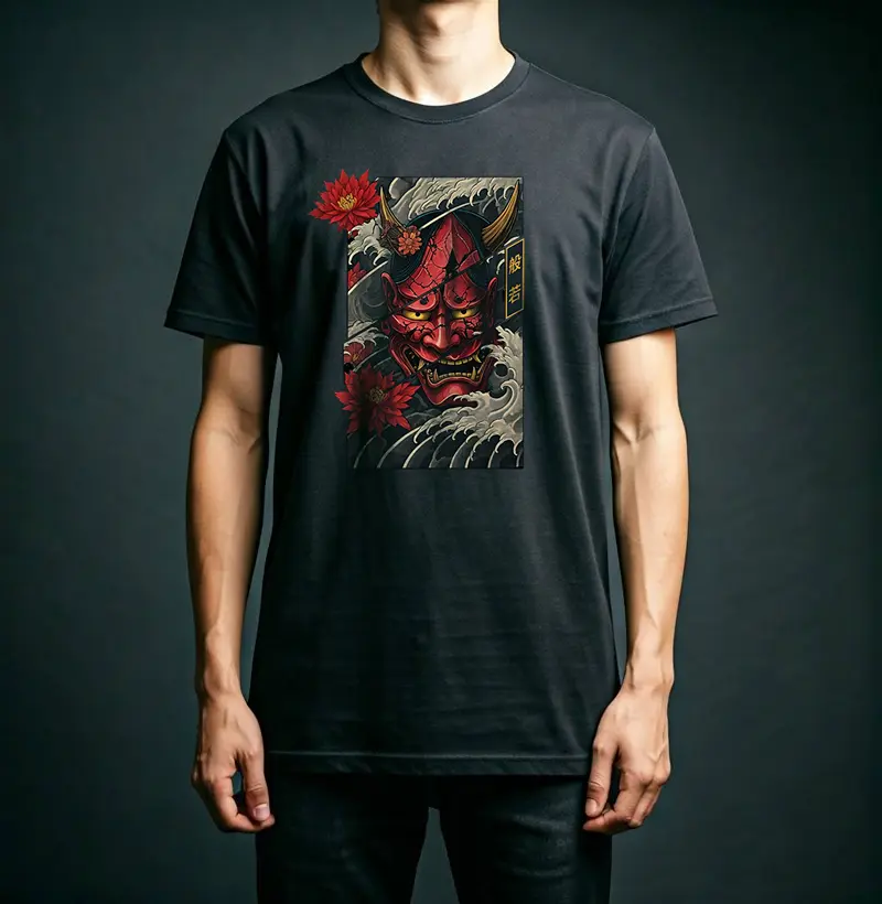 Máscara de Hannya red