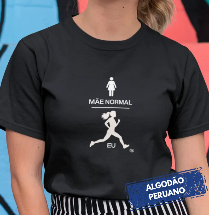 Mãe normal, eu praticando corrida - Premium