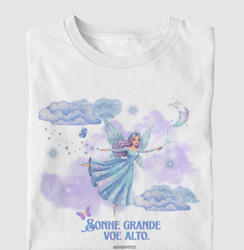 Sonhe grande, voe alto