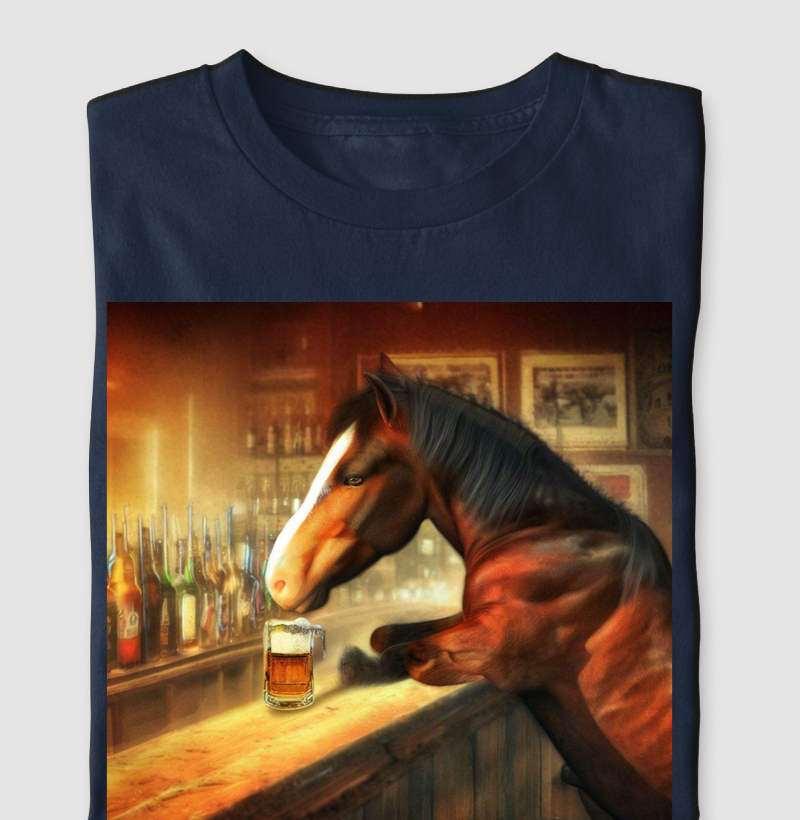 CAVALO NO BAR / Estampas Reverso 1