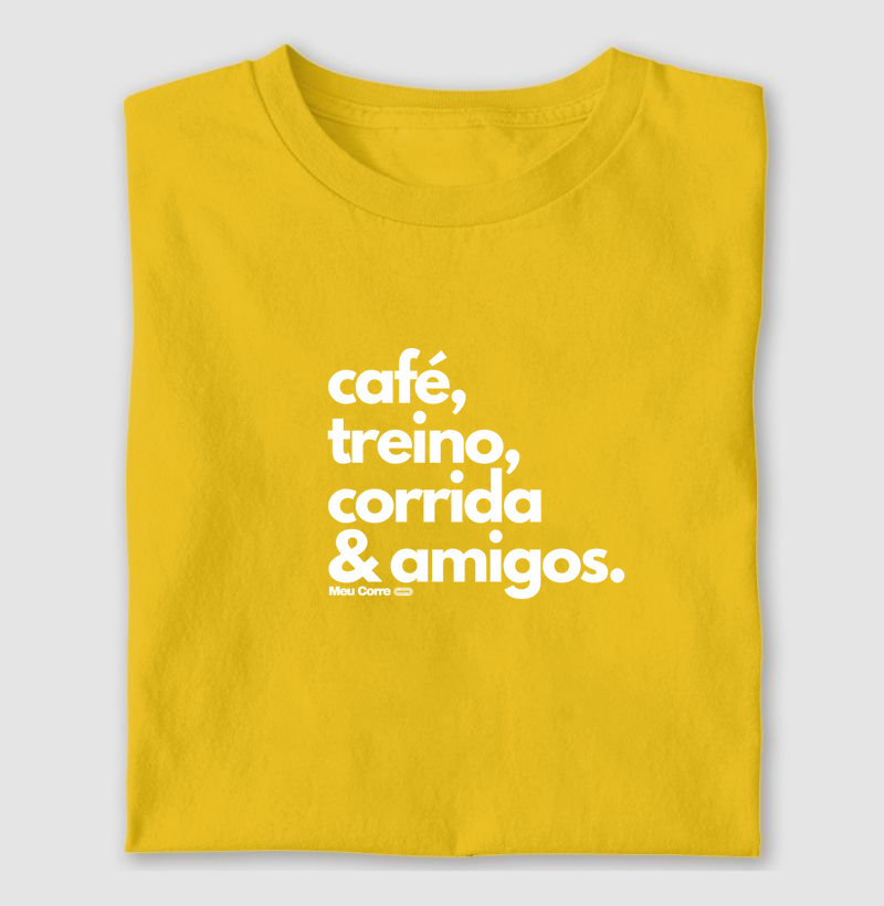 CAFÉ, TREINO, CORRIDA & AMIGOS.