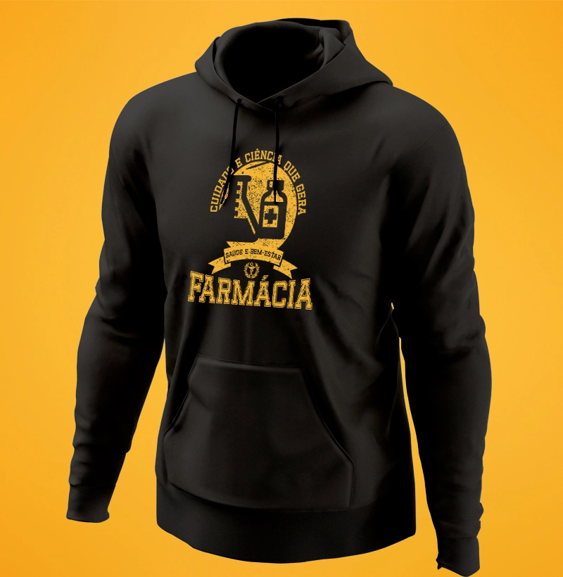Moletom Farmácia saúde e bem-estar