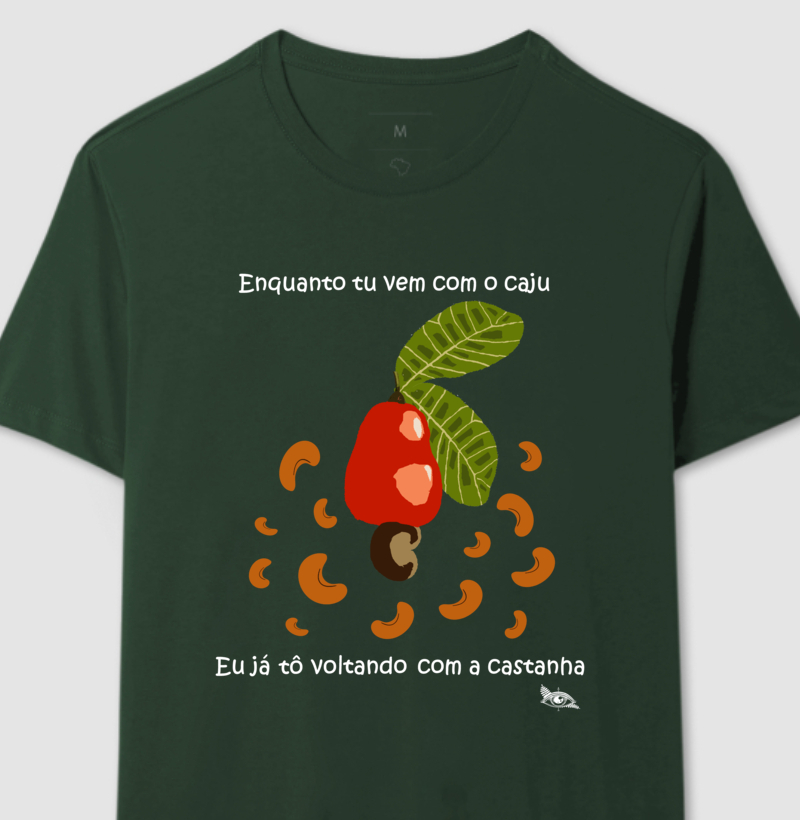 Camiseta Indo e Voltando