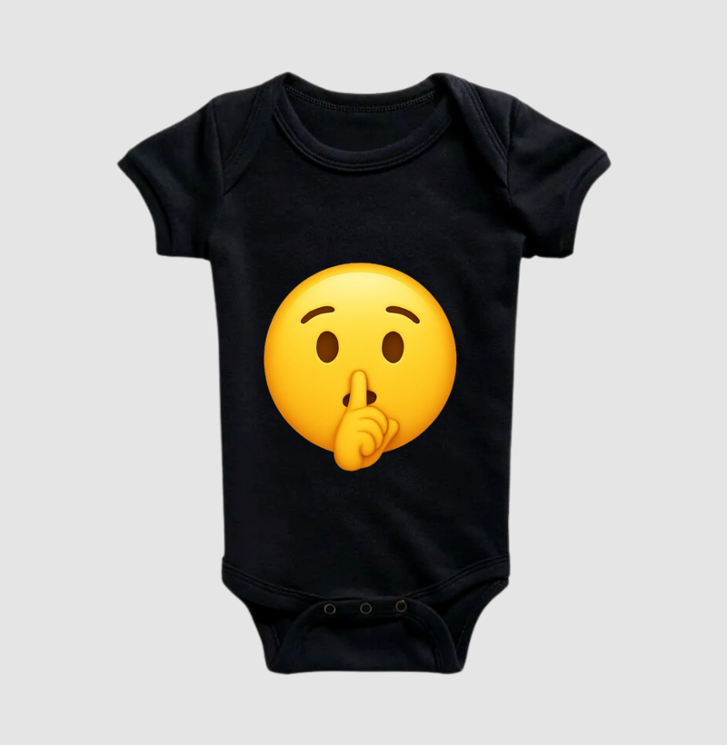 Linha Emoji: Silêncio