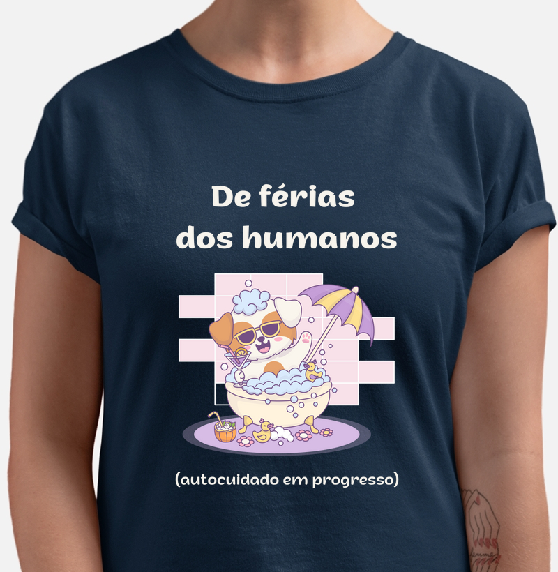 De férias dos humanos (autocuidado em progresso)