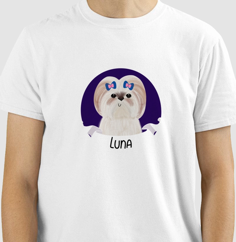 Luna - Fundo Azul