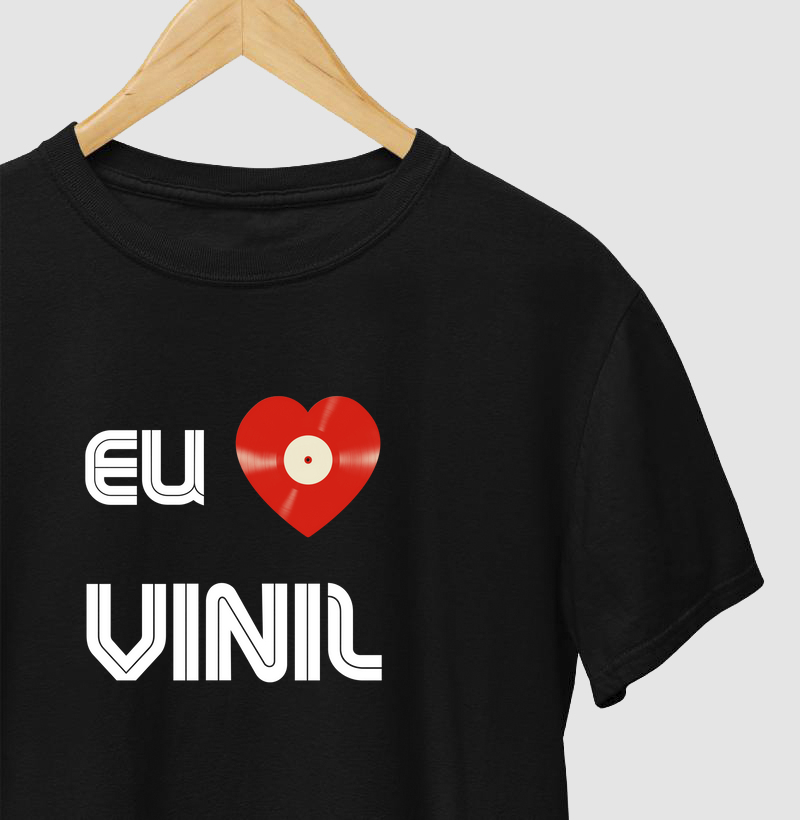 EU AMO VINIL - Vermelho