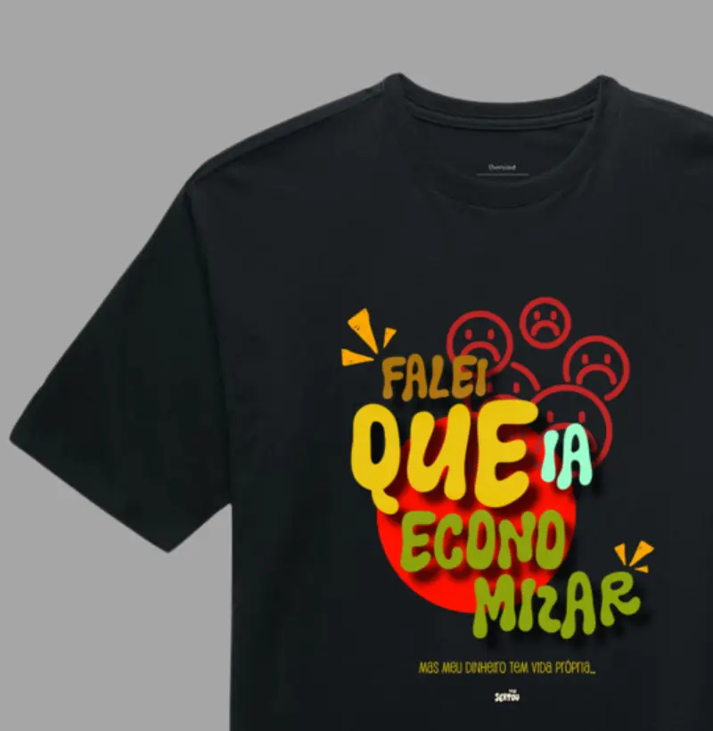 Falei que ia economizar