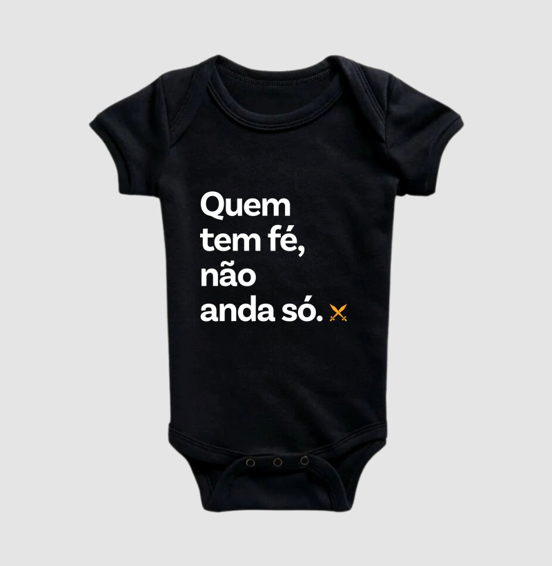 QUEM TEM FÉ NÃO ANDA SÓ