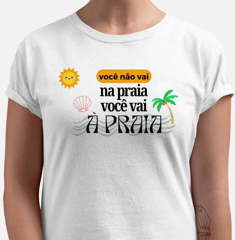 Camiseta Praia