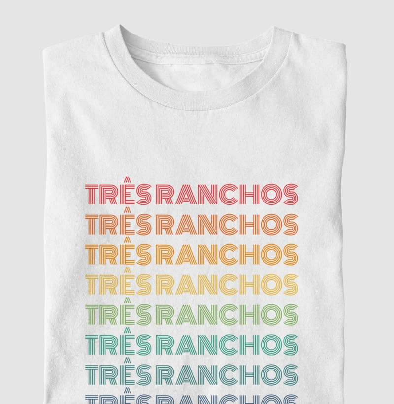 Três Ranchos Letreiro Retrô