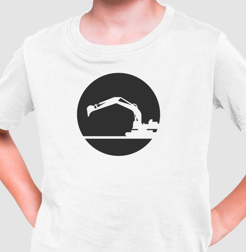 infantil - escavadeira sombra