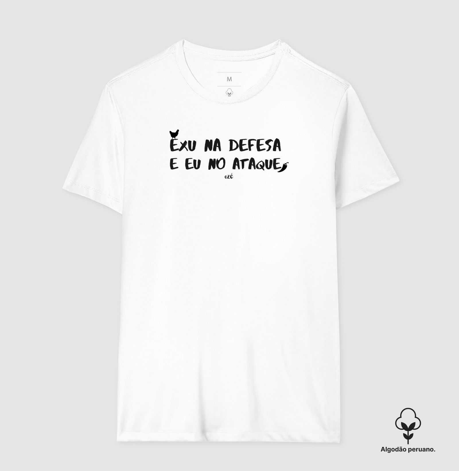 Exu na defesa e eu no ataque
