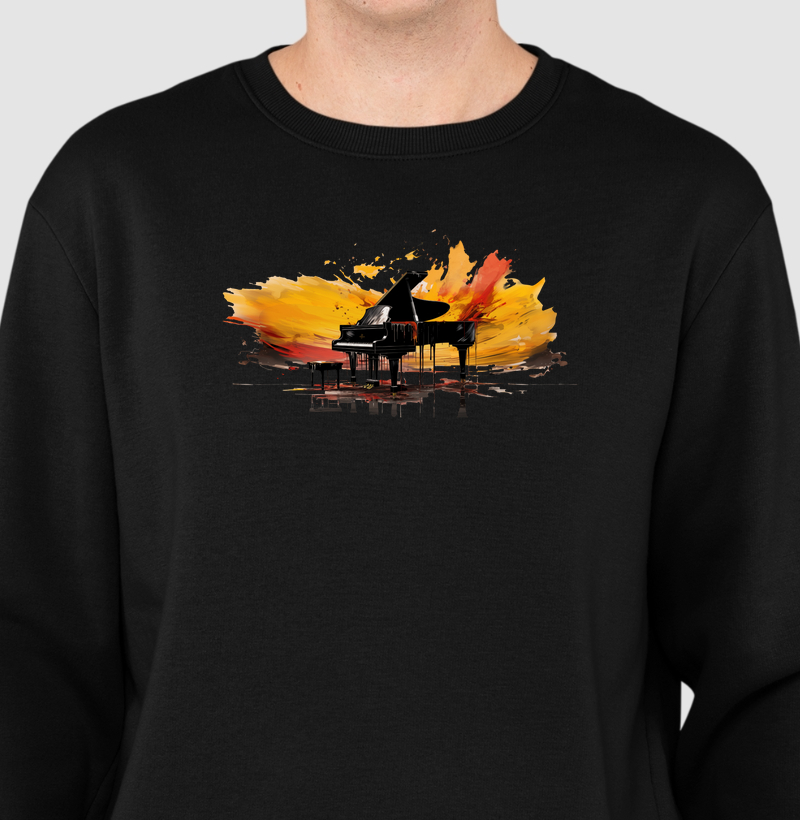 Artistic Mirrored Grand Piano