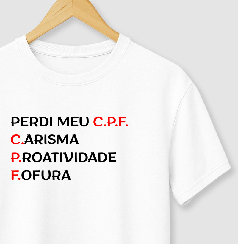 Perdi meu C.P.F.