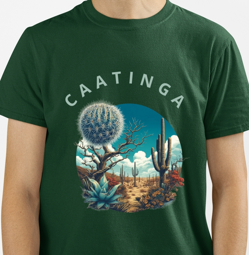 Camiseta Bioma Caatinga