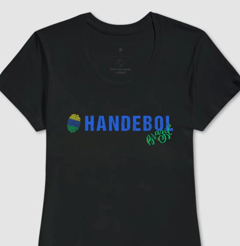 Camiseta Handebol Brasil fem