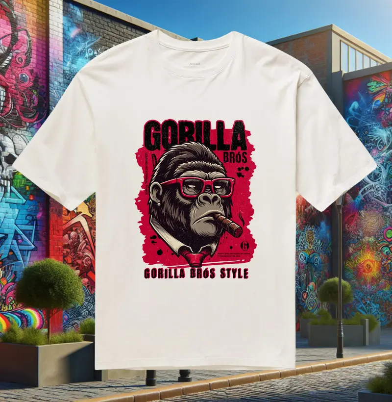 Camiseta Oversized Brós GORILA BOSS