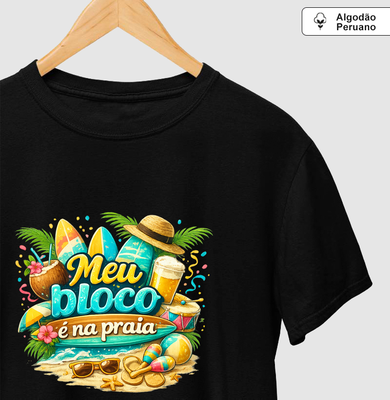 Meu bloco é na praia