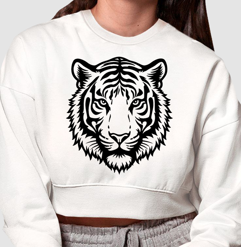 Line Tiger | Top Moletom