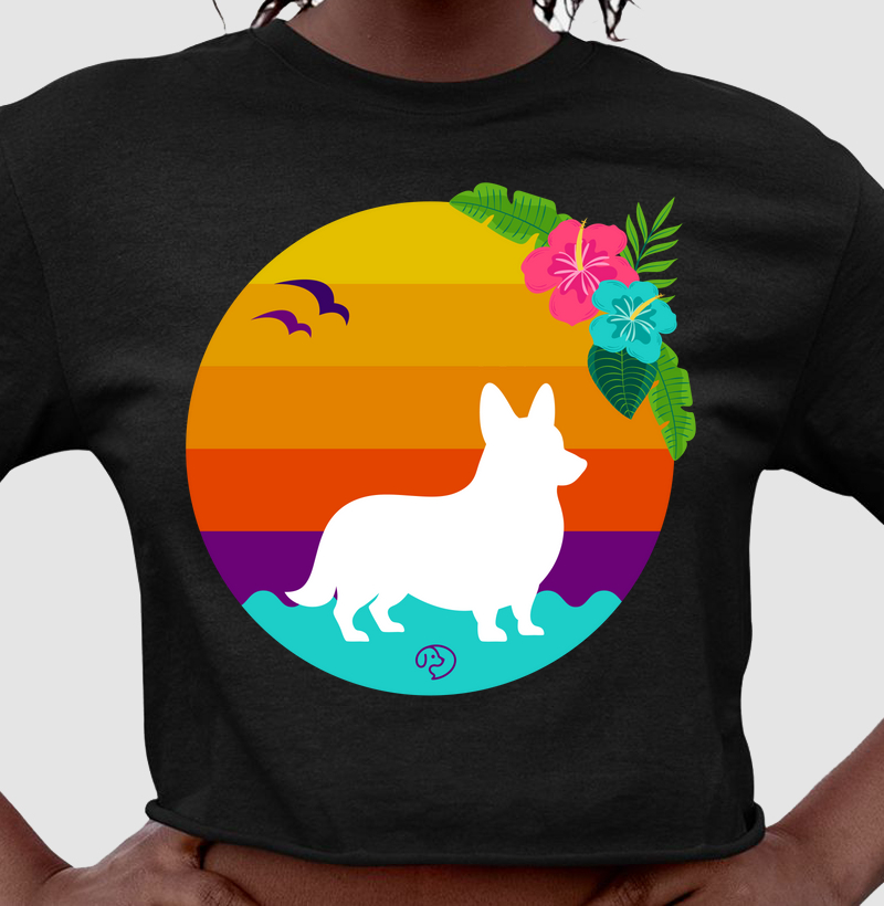 Corgi Sunset