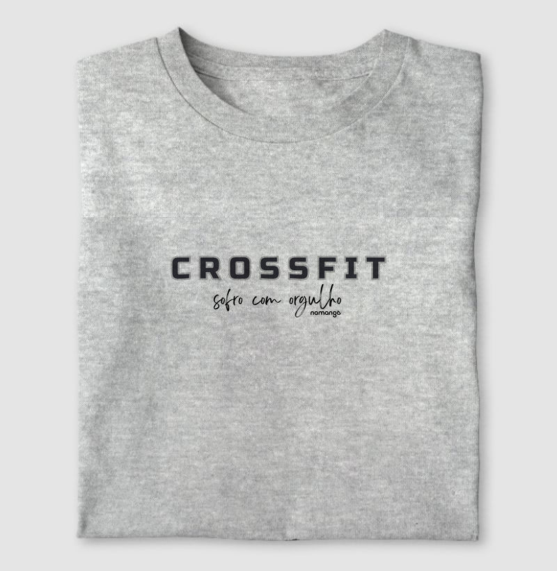 Camiseta CrossFit Sofro com Orgulho – Na Manga