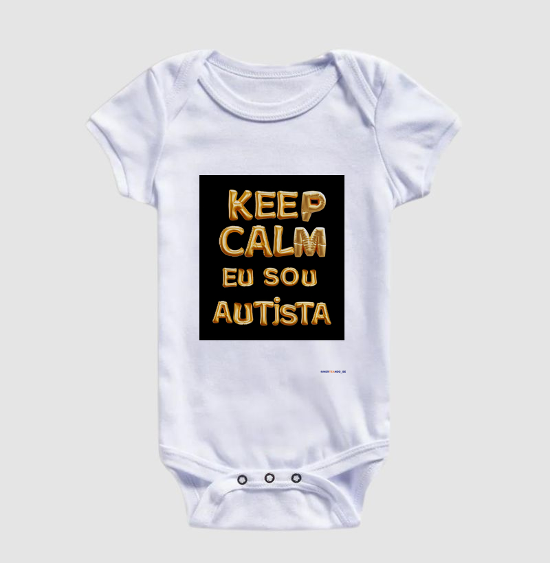 Peça "Keep Calm Eu Sou Autista"