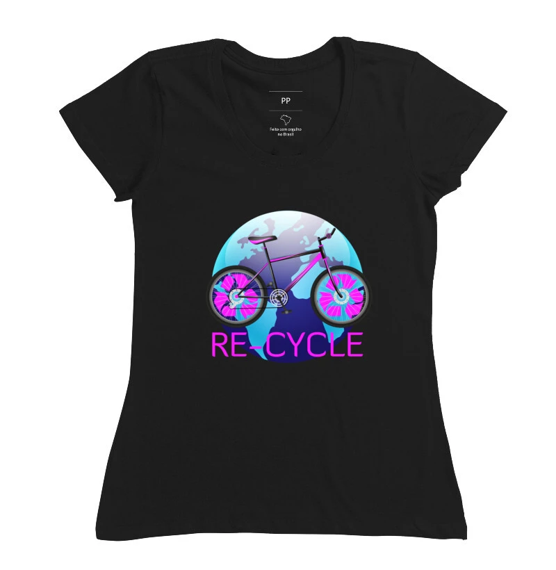 Recycle Bike World Black & Pink