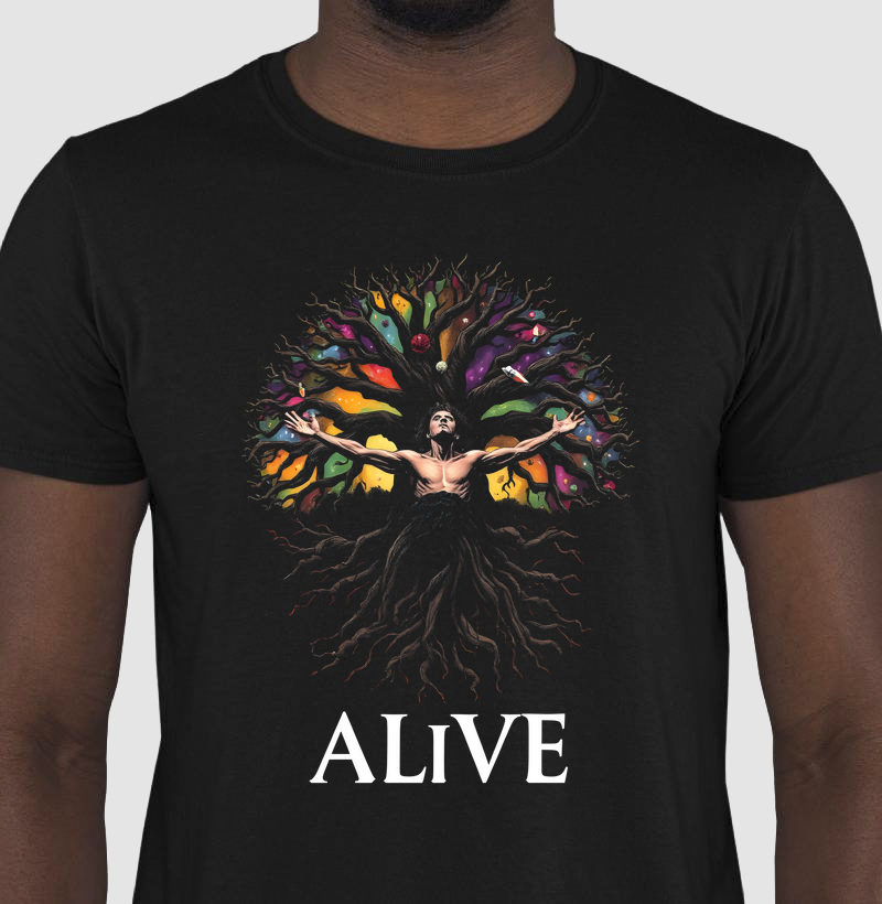 Camiseta Alive