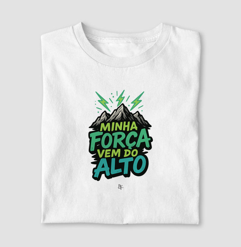 Minha força vem do alto