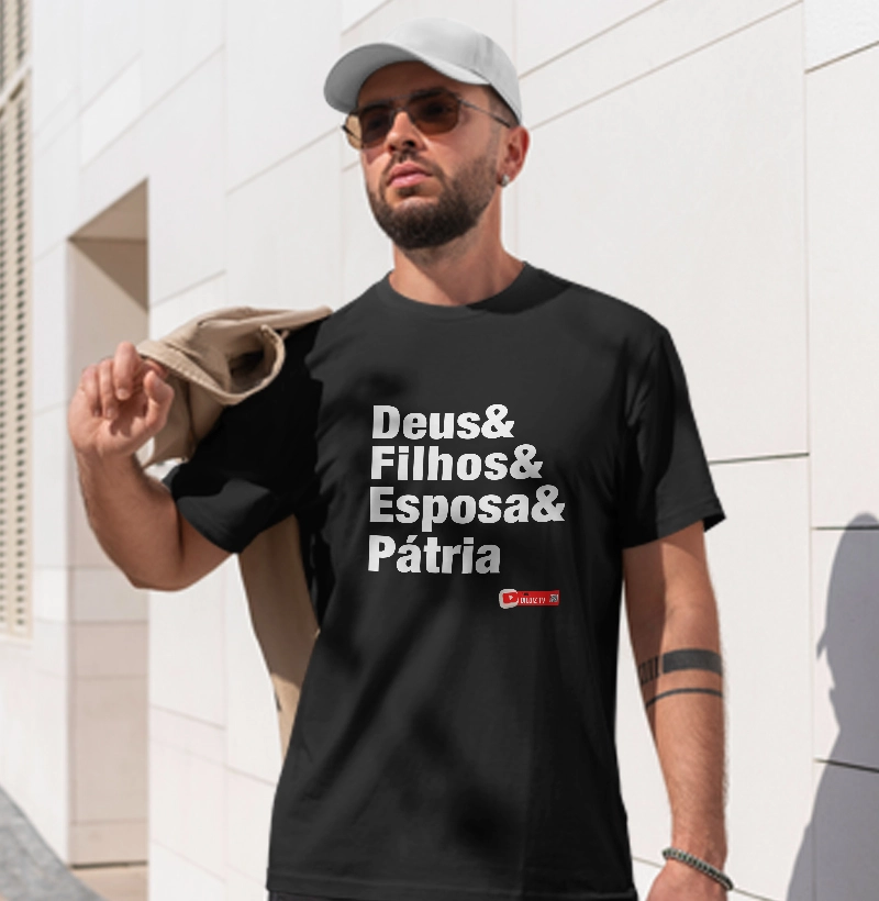T Shirt Unissex Deus e Filhos