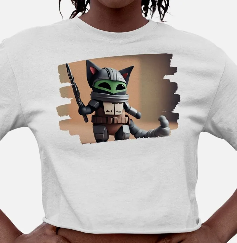 Camisa Cropped Feminina Catlovers - Soul Nice