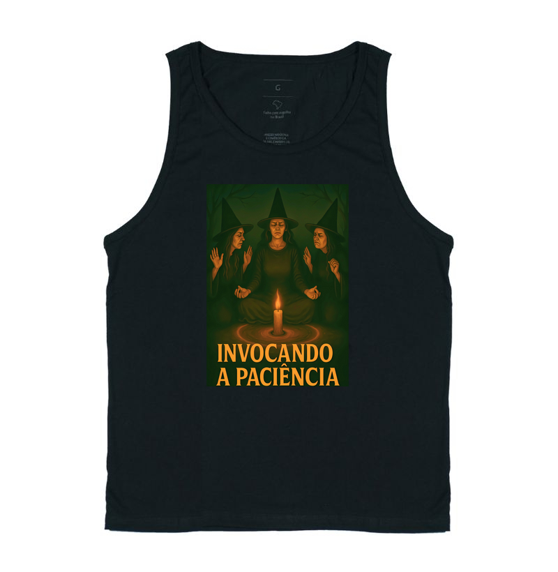 Camiseta Invocando a Paciência