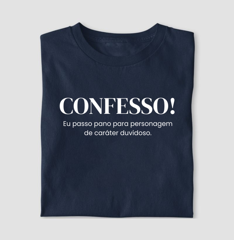 Confesso, eu passo pano